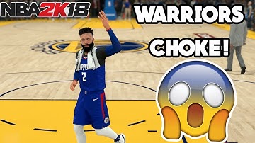 Warriors Blew a HUGE Lead! EMOTIONAL COMEBACK! NBA 2K18 MyCareer Gameplay (36)
