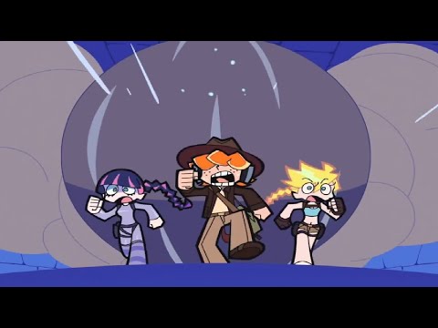 Panty and Stocking get Booby Trapped