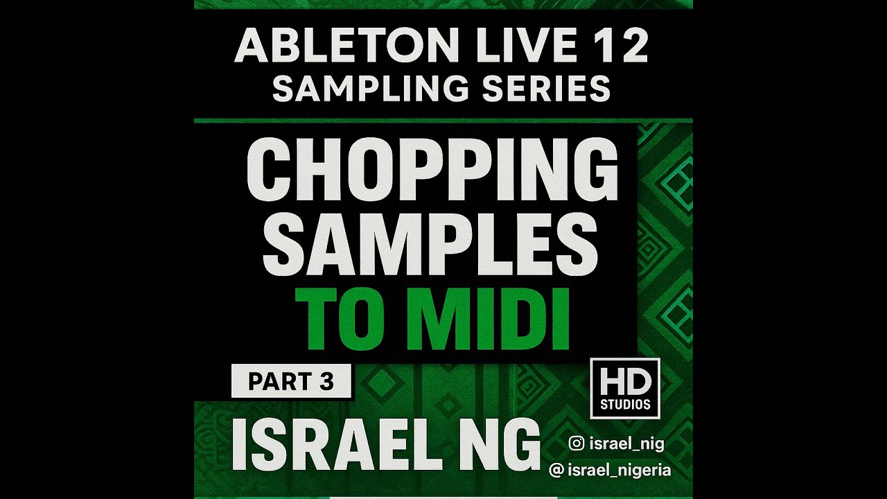 Ableton Live 12 Sampling Series | Part 3: Chopping Samples to MIDI for ...