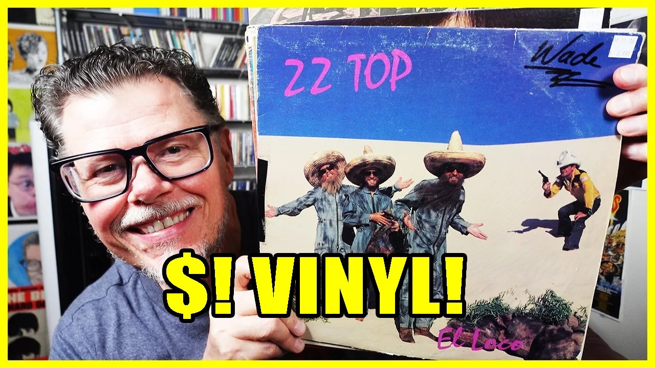 10 $1 Vinyl Record Finds: ZZ Top, Cheap Trick & More! 🎸 - YouTube