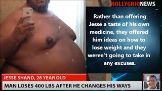 Celebrity Man Loses 400 Lbs After He Changes His Ways  Jesse Shand Net Worth