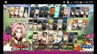 naruto senki full character