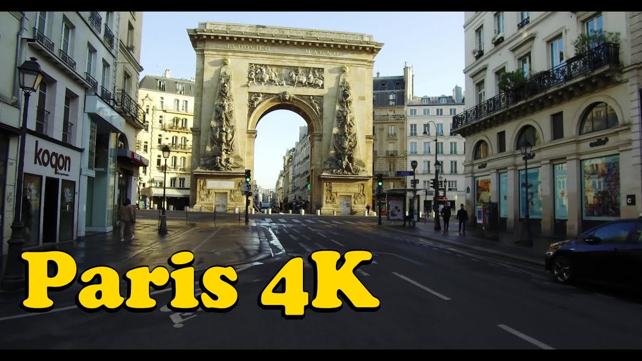 Walk around Paris France. [4K] Place de la République Place de la Concorde Trocadéro. YouTube