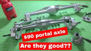 Cheap China Metal Axial Capra Axle CP44, is it worth it for your money?