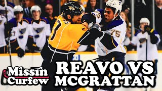 Ryan Reaves vs Brian Mcgrattan | Missin Curfew Ep 213