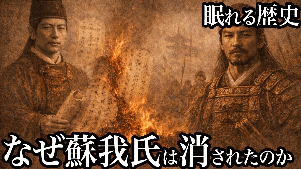 なぜ蘇我氏の歴史は改竄されたのか？勝者が書いた日本史と、消された最初の支配者｜眠れる歴史【睡眠用】｜眠れる歴史【睡眠用】