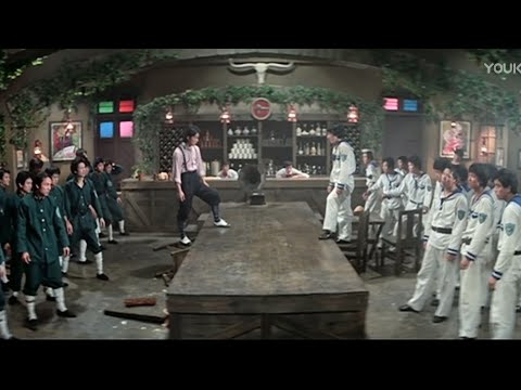 Bar Fight Scene ---- Project A (1983) | Jackie Chan 1080p HD