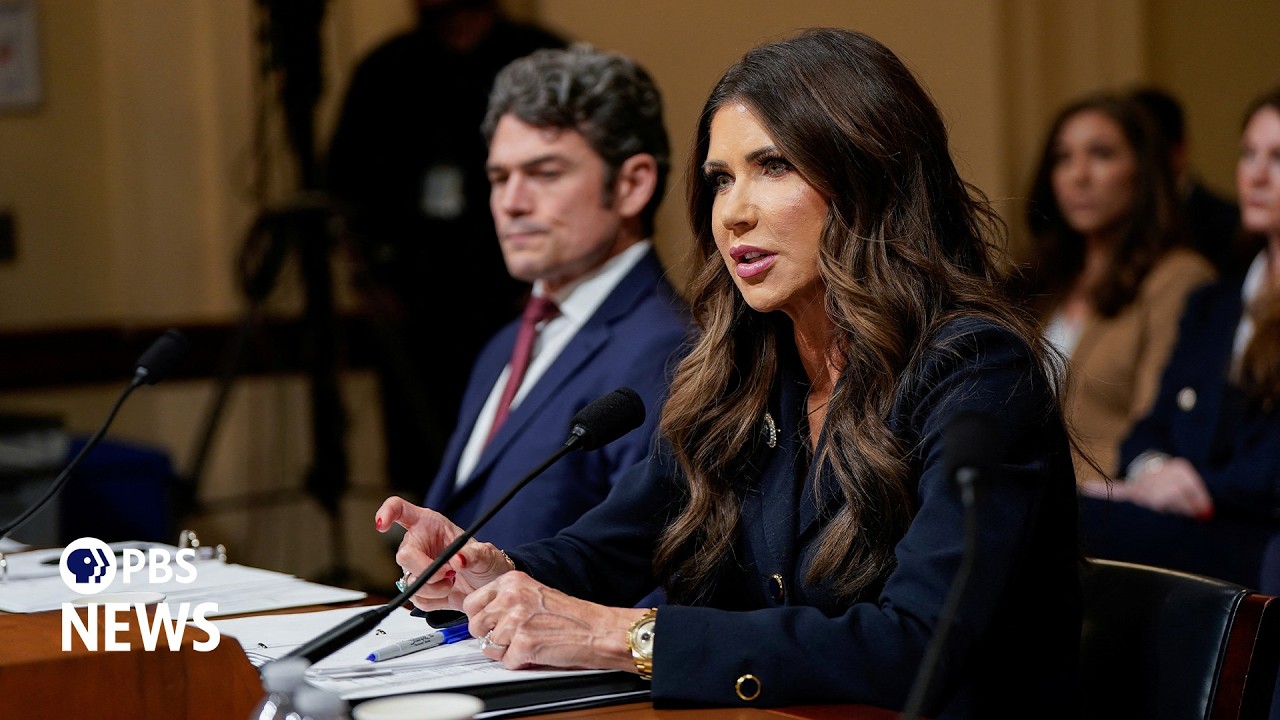 WATCH LIVE: Noem testifies on DHS oversight before Senate Judiciary Committee