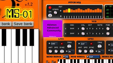 VST Plugin - Midinaut MS-01 - My Free VST Collection