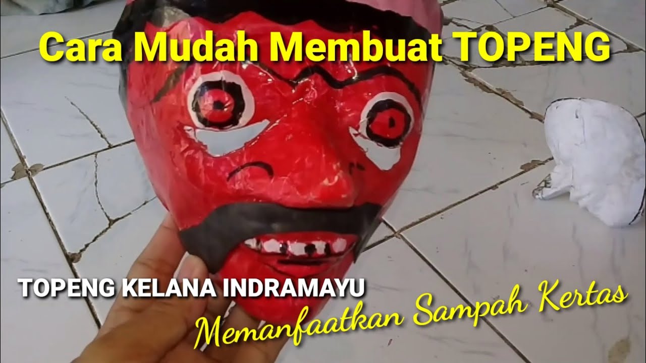 Cara Mudah Membuat Topeng Dari Kertas By Darso Op