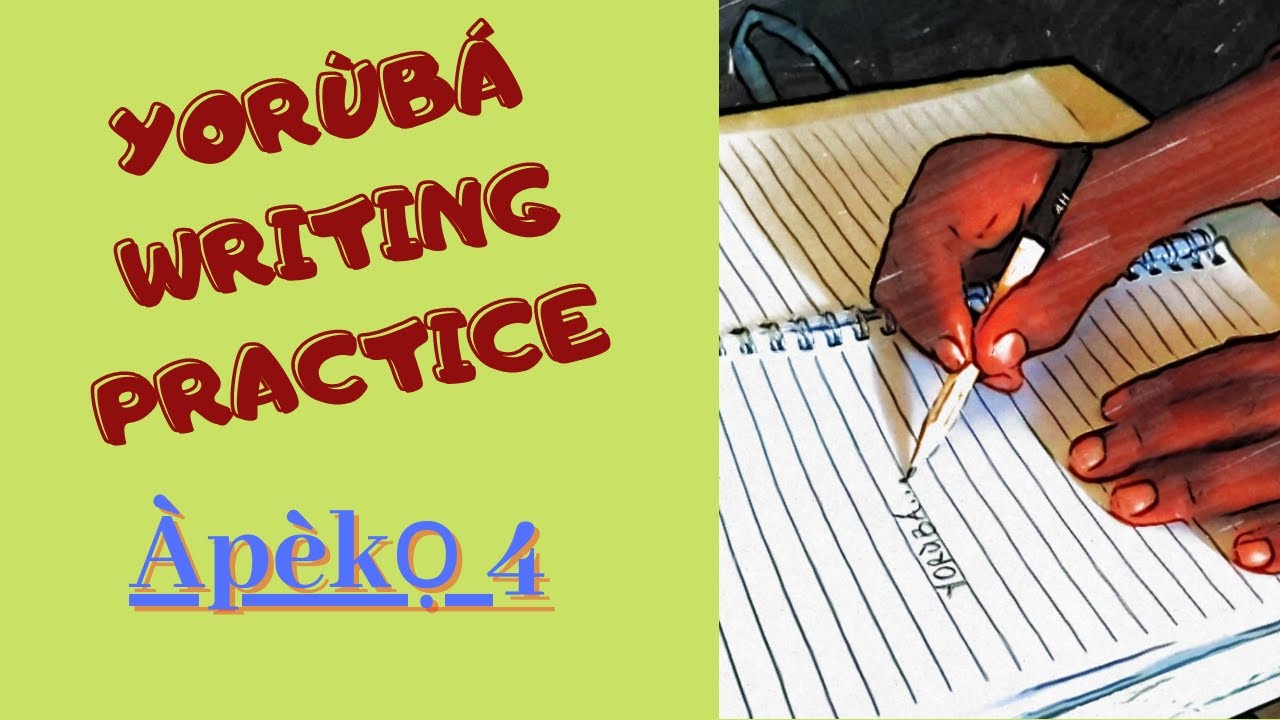 essay writing in yoruba