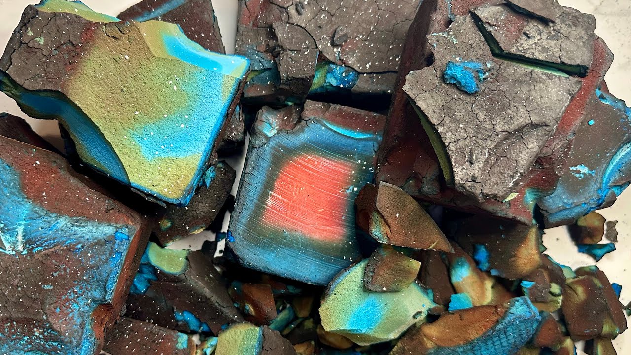 Full Box BSN Dyed Gym Chalk Crush ASMR