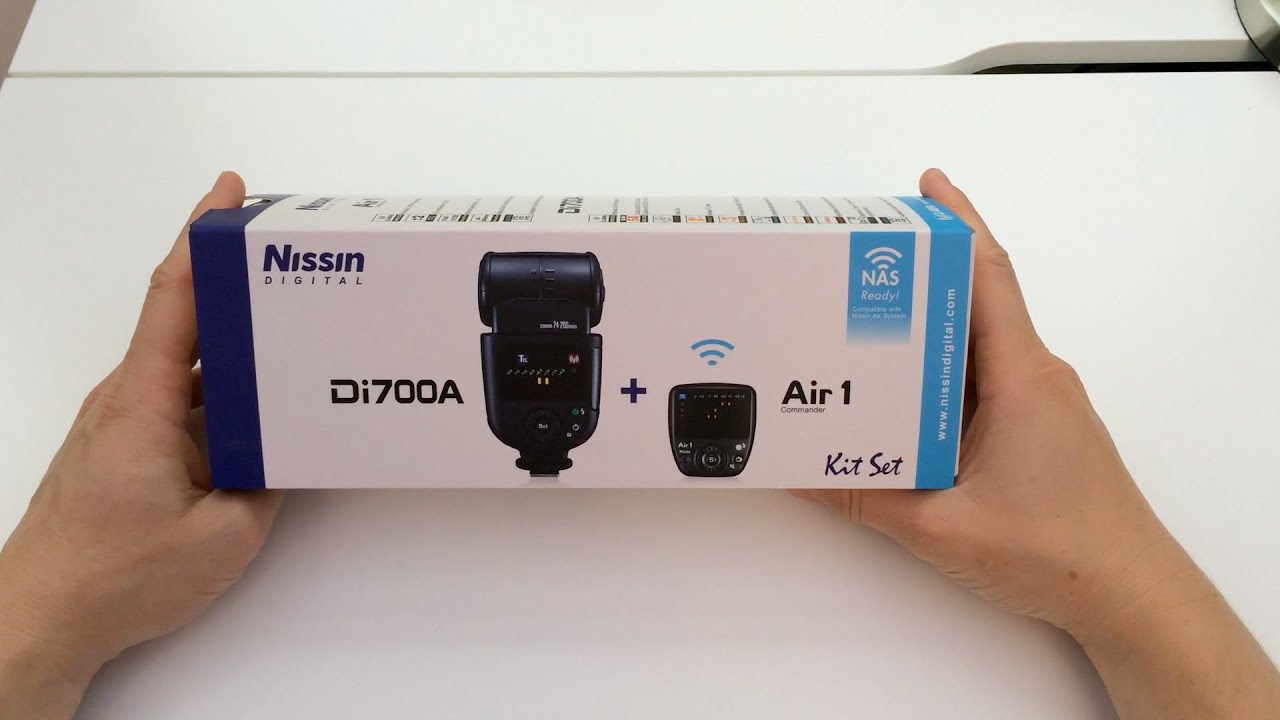 Nissin Di700A + Air 1 for Sony Unboxing