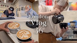 Barista Vlog: Road to UK Latte Art Championship 2023  EP.1 | London Vlog #36 (中文CC)