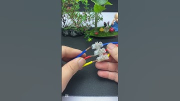 Remember this tricks how to connect cable electric together #diy #tricks #tips
