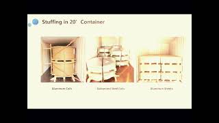 20GP container loading snapshot for our metal materials!