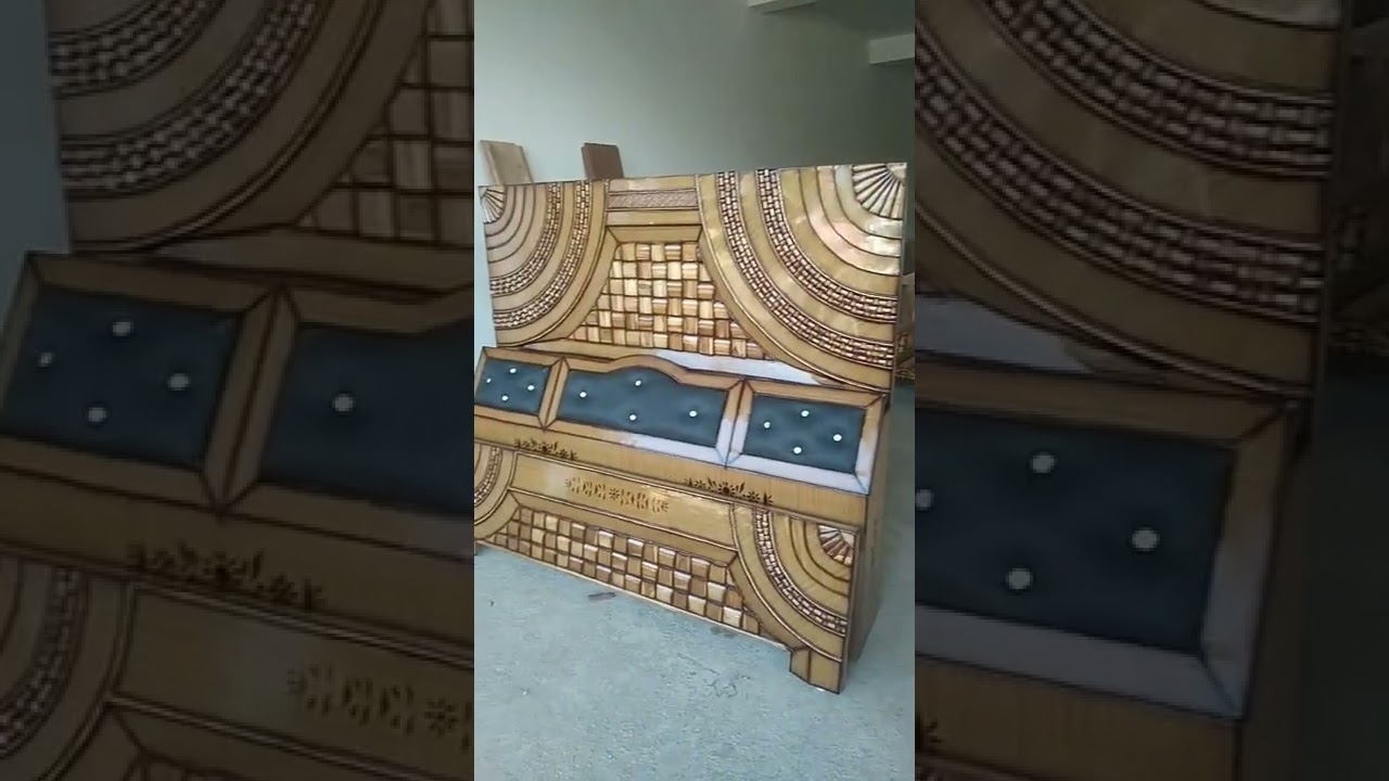 Wi Fi bed design 2022 | wooden bed design | diamond furniture Jharkhand | wooden palang | 