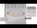 Easy bracelet/Omega shape bracelet/DIY BANGLE /Wire Wrap Bracelet Tutorial /How to make/DIY Jewelry