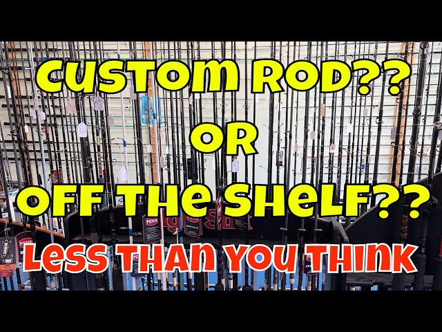 Affordable Custom Fishing Rod and how a custom rod is build 