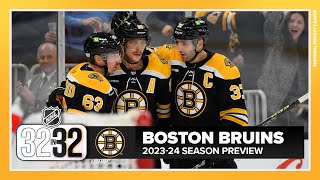 Boston Bruins 2023-24 Season Preview | Prediction