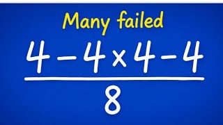 99% Of Students Failed This Math Challenge
