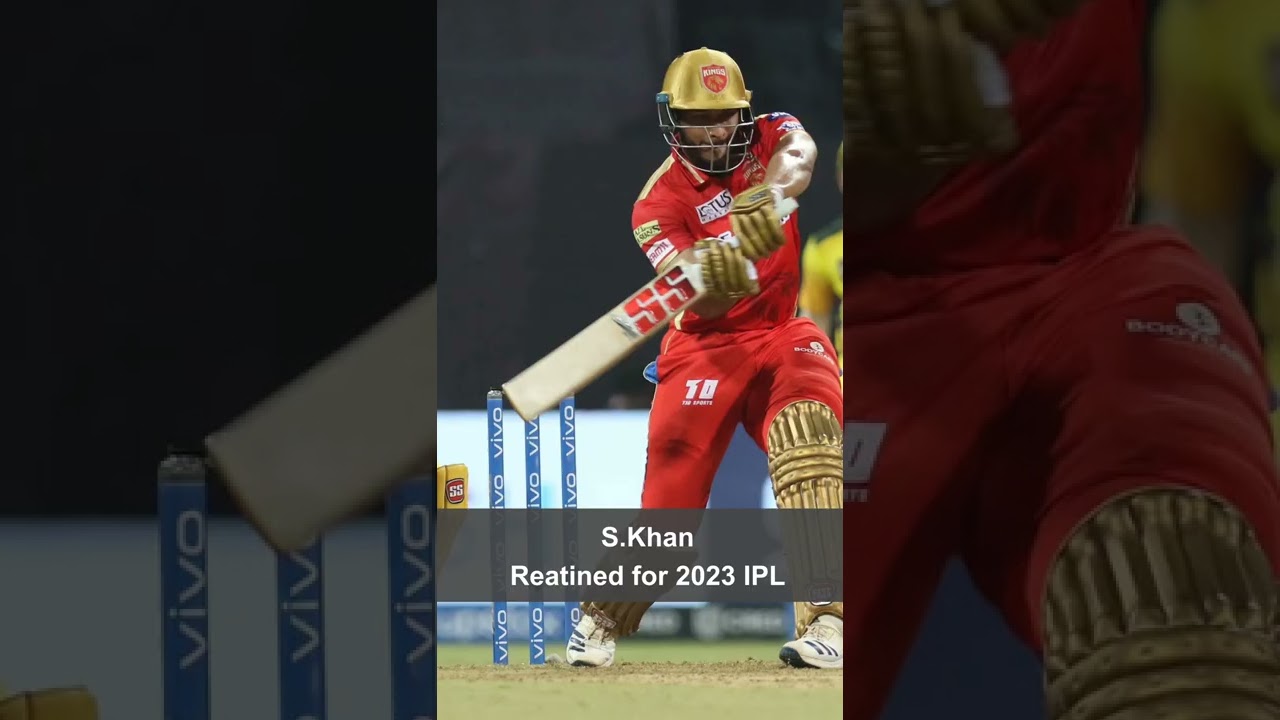 Retained players Punjab kings for ipl2023 