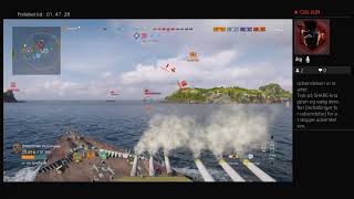 We play World Of Warships Legends Ps4 Prof Gaming Tallking English Danish Polish