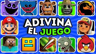 Adivina El JUEGO Por La CanciónPoppy PlaytimeFnafMinecraft Mario Bros, Angry Birds ❤Zoonomaly