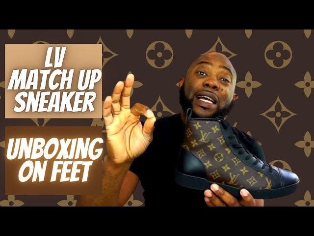 Louis Vuitton Match-up Sneaker Boot in Black