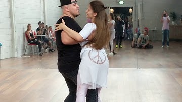 ZNL2018 Linda & Pedrinho in workshop demo ~ Zouk Soul