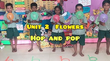 Unit 2 Term2 Flowers/English Ennum Ezhuthum/4a.Hop and pop Reinforcing Cvc words with short /i/