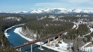 Winter on Marias Pass Preview 4K