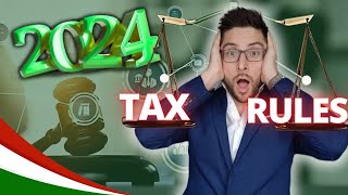 NEWS ABOUT the Income Tax Rates in Italy in 2024 - Italian Taxes