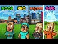 Minecraft - NOOB vs PRO vs GOD vs HACKER - VILLAGE!