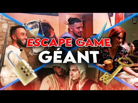 ESCAPE GAME dans un ÉNORME CHATEAU (FT. BILLY, MAGHLA, BAGHERA, MISTER MV)