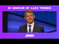 Ken Jennings Honors Alex Trebek In His First Episode as Guest Host | JEOPARDY!