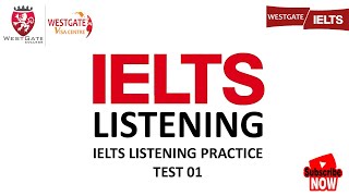 Westgate IELTS Listening Test Paper 01 | Westgate College