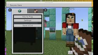 Screen Recording a Minecraft Education World on a Mac with QuickTime Player