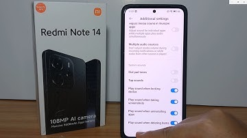 How to Turn Off Dial Pad Tones on Redmi Note 14