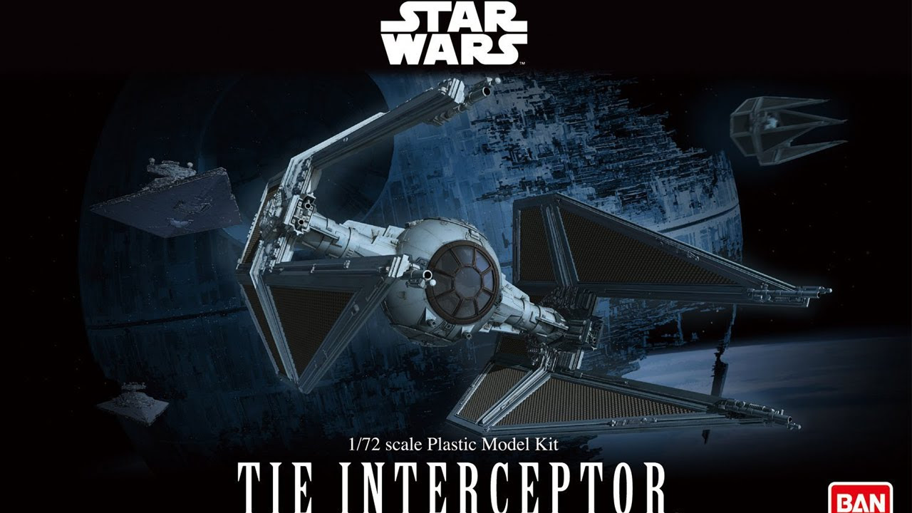 バンダイ スター ウォーズ 1/72 タイ・インターセプター 1/72 スター・ウォーズ タイ・インターセプター 発売!! - YouTube
