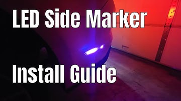 How to Install RGBW LED Side Markers from Striker Lighting on your 2015-2023 Ford Mustang