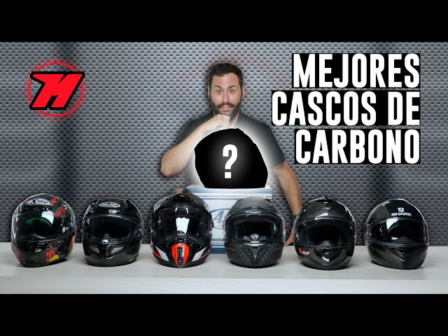 Mejores cascos de MOTO DE CARBONO. ¿Cuál elegir? 🤔🔝 