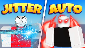 Jitter Click VS Auto Clicker in Roblox Blade Ball