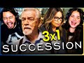 SUCCESSION &quot;Secession&quot; 3x1 Reaction! | First Time Watch!