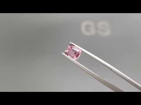 Pink cushion cut spinel 1.09 carats from Tajikistan Video  № 1