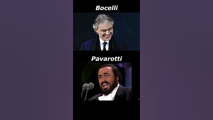 Bocelli vs Pavarotti #shorts #short #nessundorma #bocelli #pavarotti