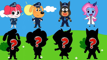 Sheriff Labrador and Friends • Color Learning Fun • Shape Matching & Dress-Up Play for Kids