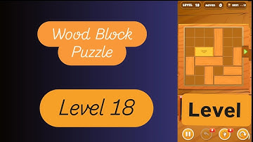 Wood Block Puzzle Gameplay - Beginner Level 18
