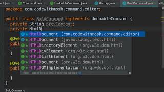 37 Implementing Undo Mechanism in Command Pattern