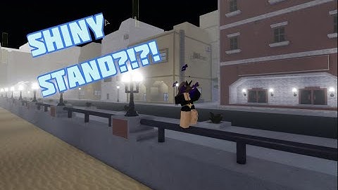 [YBA] Shiny Stand first try??